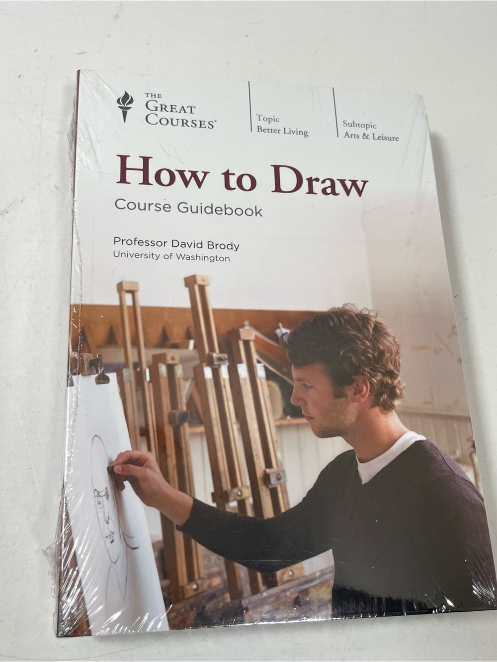 NEW The Great Courses How To Draw David Brody 6-DVD Set & Guidebook SEALED